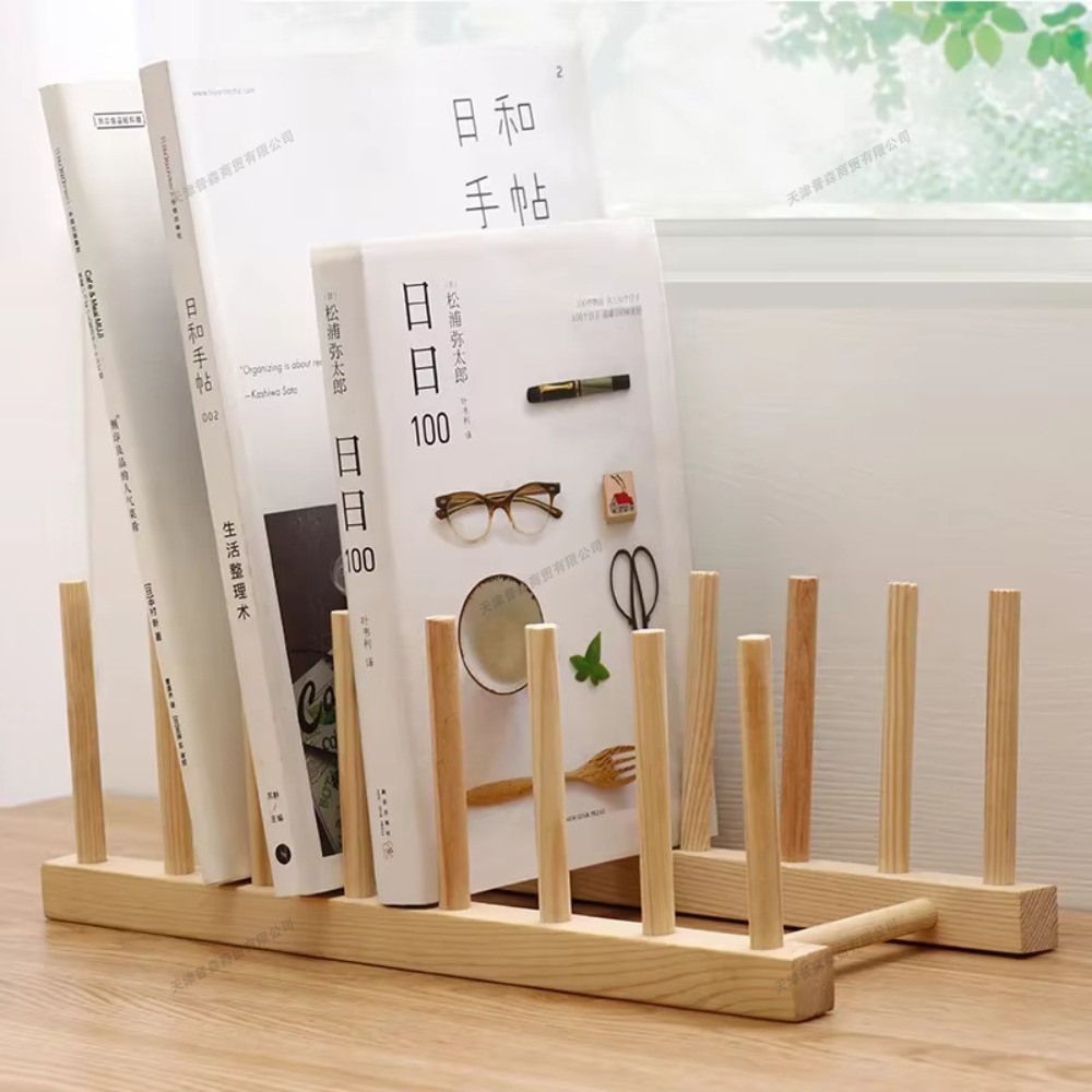 Bamboo Cutlery - ชั้นวางจานไม้ไผ่ DIY สำหรับจัดระเบียบในครัว สำหรับจาน/เขียง/ถ้วย/ฝาหม้อ