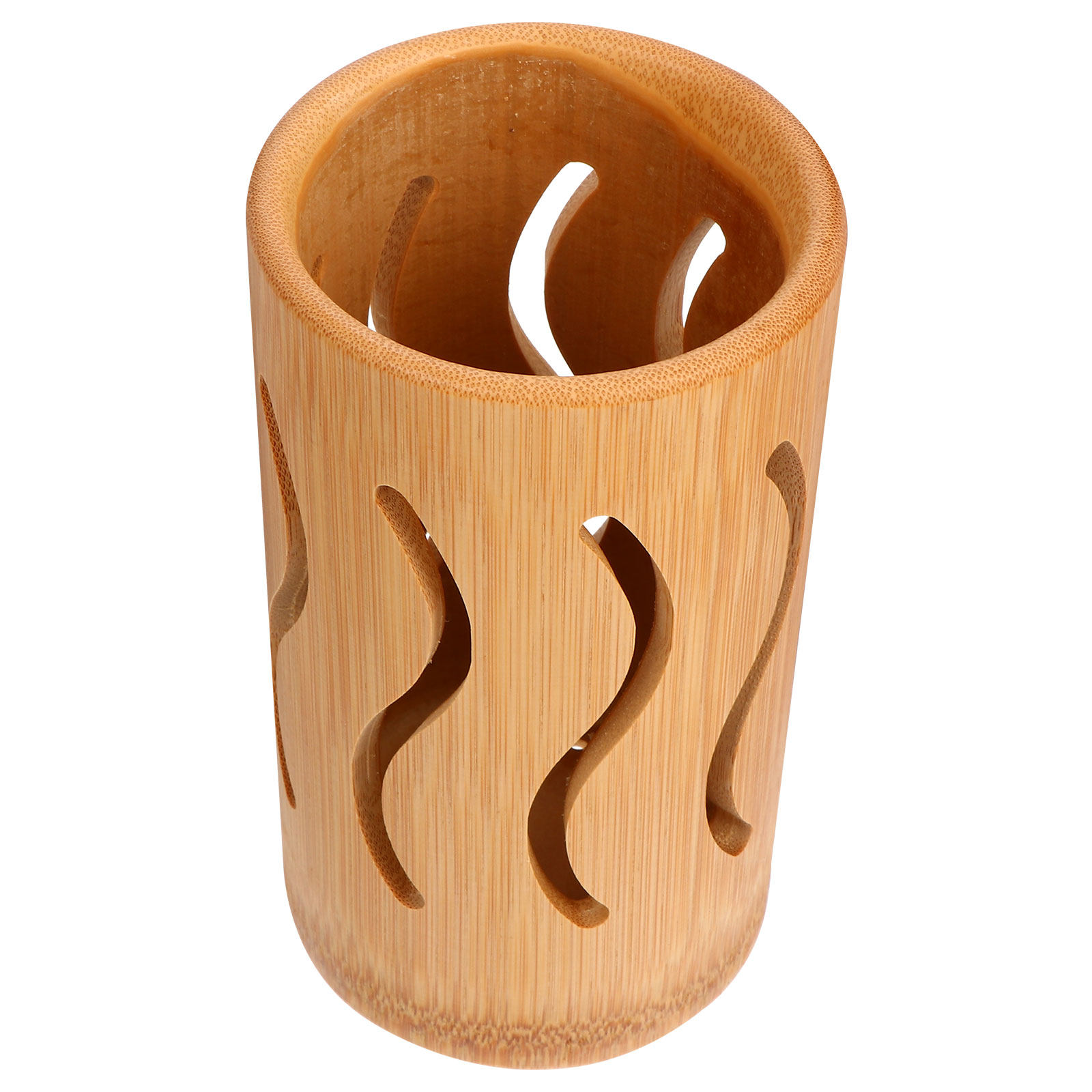 ที่เก็บช้อนส้อมไม้ไผ่ ความจุขน - Bamboo Cutlery บทวิจารณ์และราคา